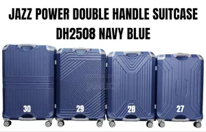 3pcs Set Jazz Power Double Handle Fiber Suitcase