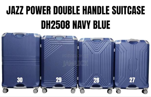 3pcs Set Jazz Power Double Handle Fiber Suitcase - thumbnail 2