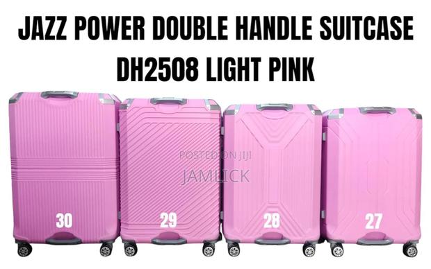 3pcs Set Jazz Power Double Handle Fiber Suitcase - thumbnail 4