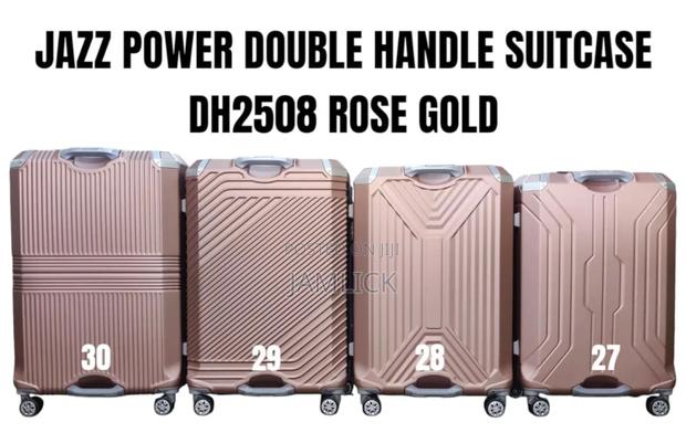 3pcs Set Jazz Power Double Handle Fiber Suitcase - thumbnail 5