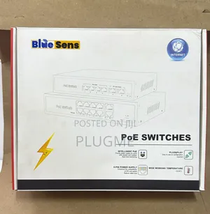 Bluesens 4-Ch/ 8-Ch/ 16-Ch Poe Switch