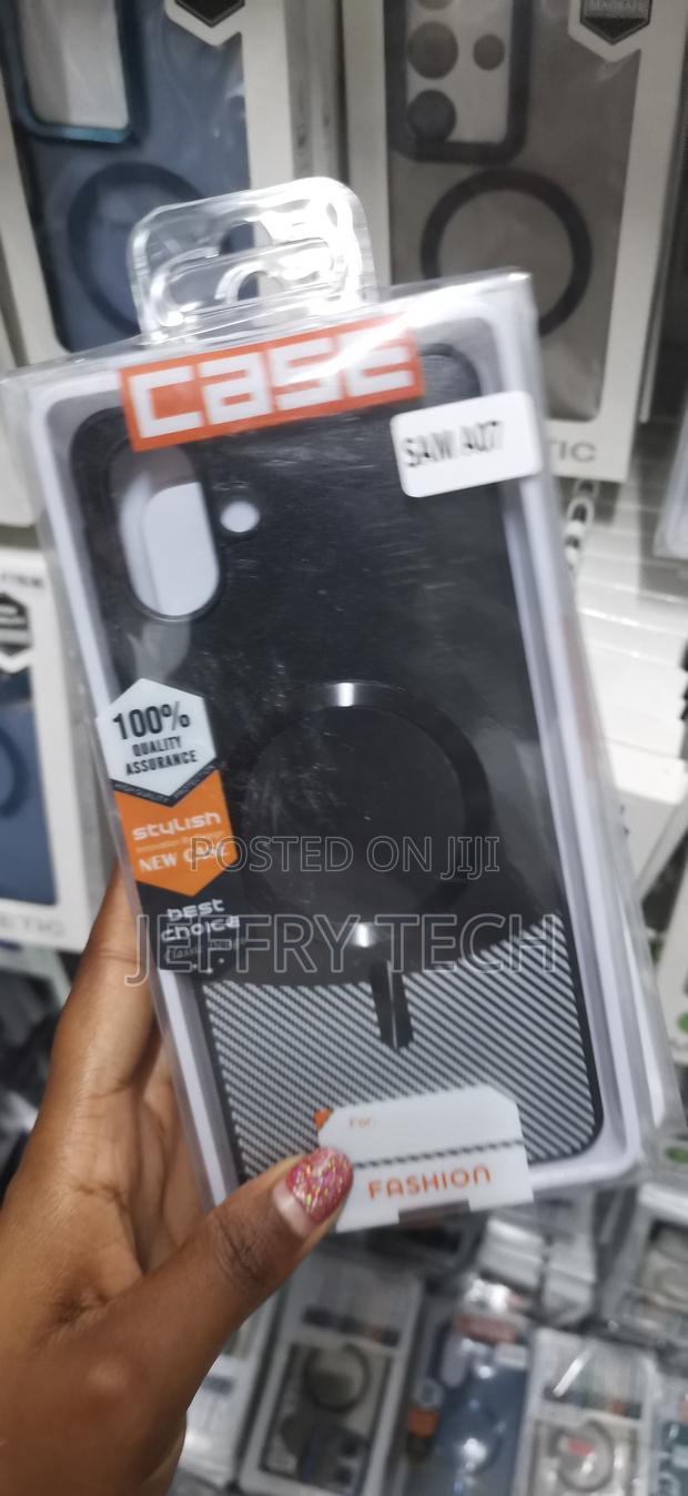 Nilsa Samsung Galaxy A07 Magsafe Compatible Hard Pc Soft Case - thumbnail 2