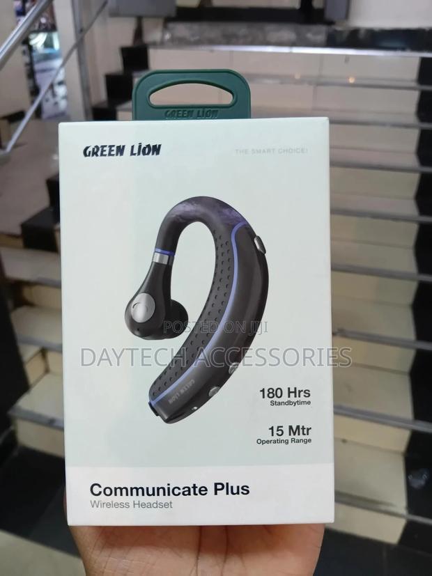 This Is a Green Lion Communicate Plus Wireless Headset. - thumbnail 2