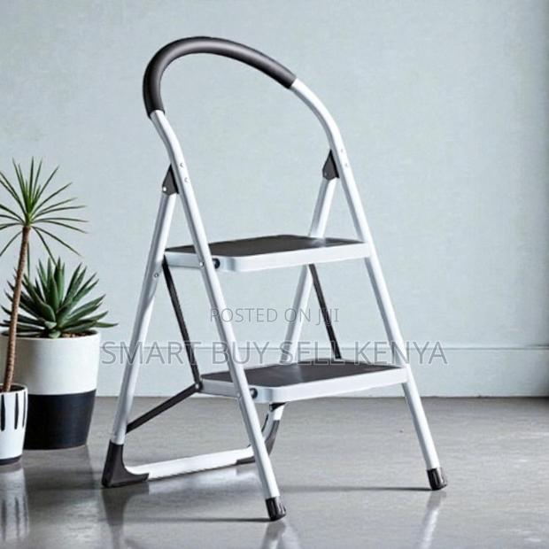 Portable Domestic Use Aluminum 2 Step Ladder Stepladder
