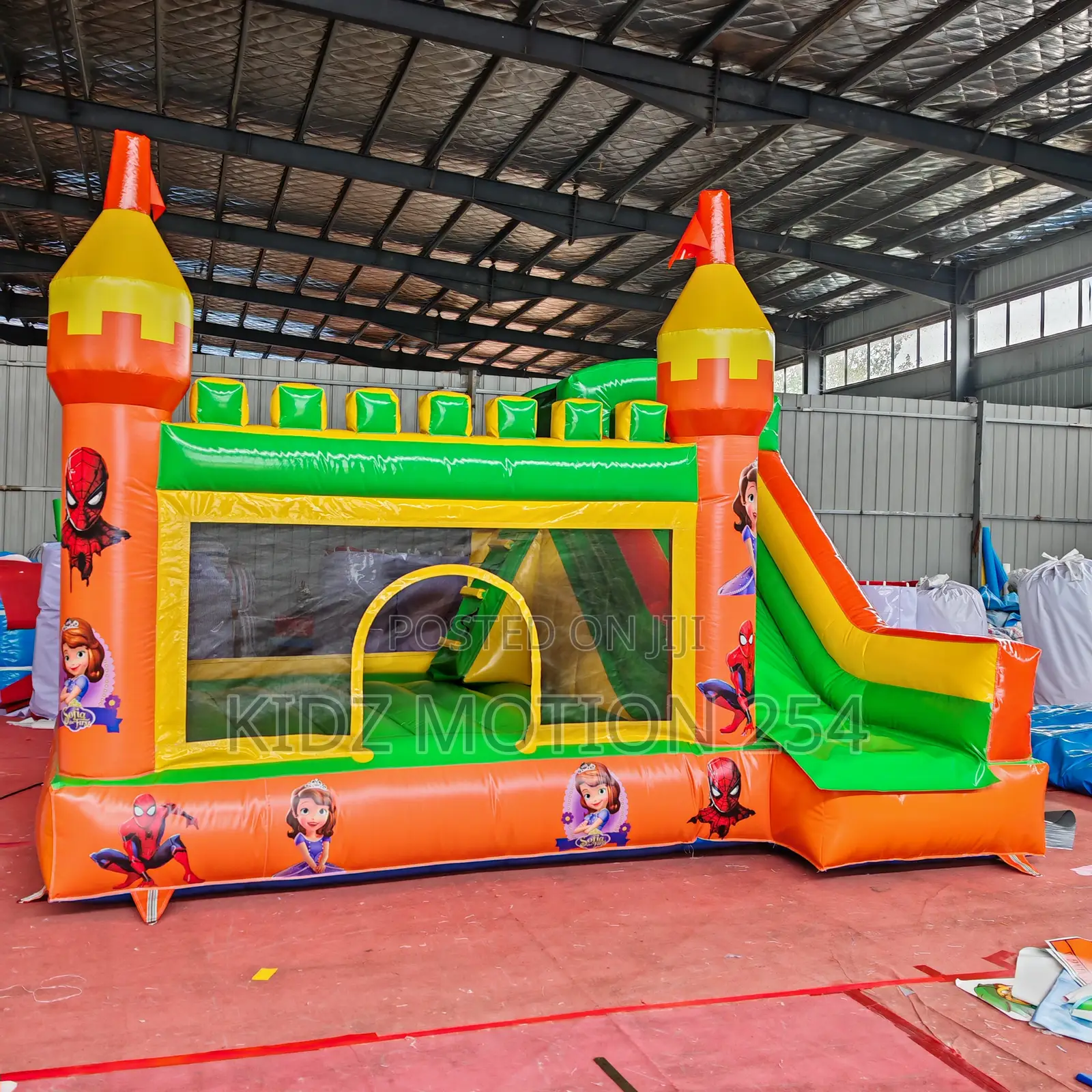 Bouncing Catles 4m by 5m by 3.3m, 0.55mm PVC Material