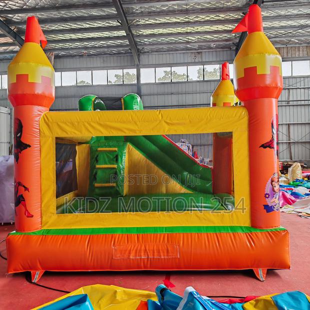 Bouncing Catles 4m by 5m by 3.3m, 0.55mm PVC Material - main view