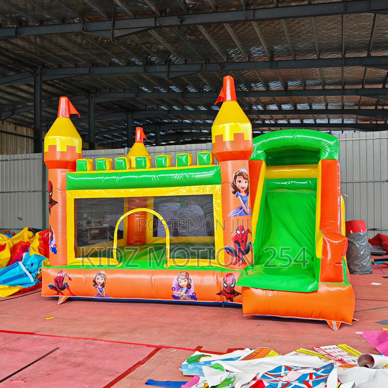Bouncing Catles 4m by 5m by 3.3m, 0.55mm PVC Material