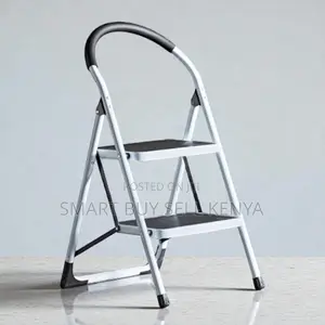 Sturdy Steel Convenient Durable 2 Step Ladder Stepladder