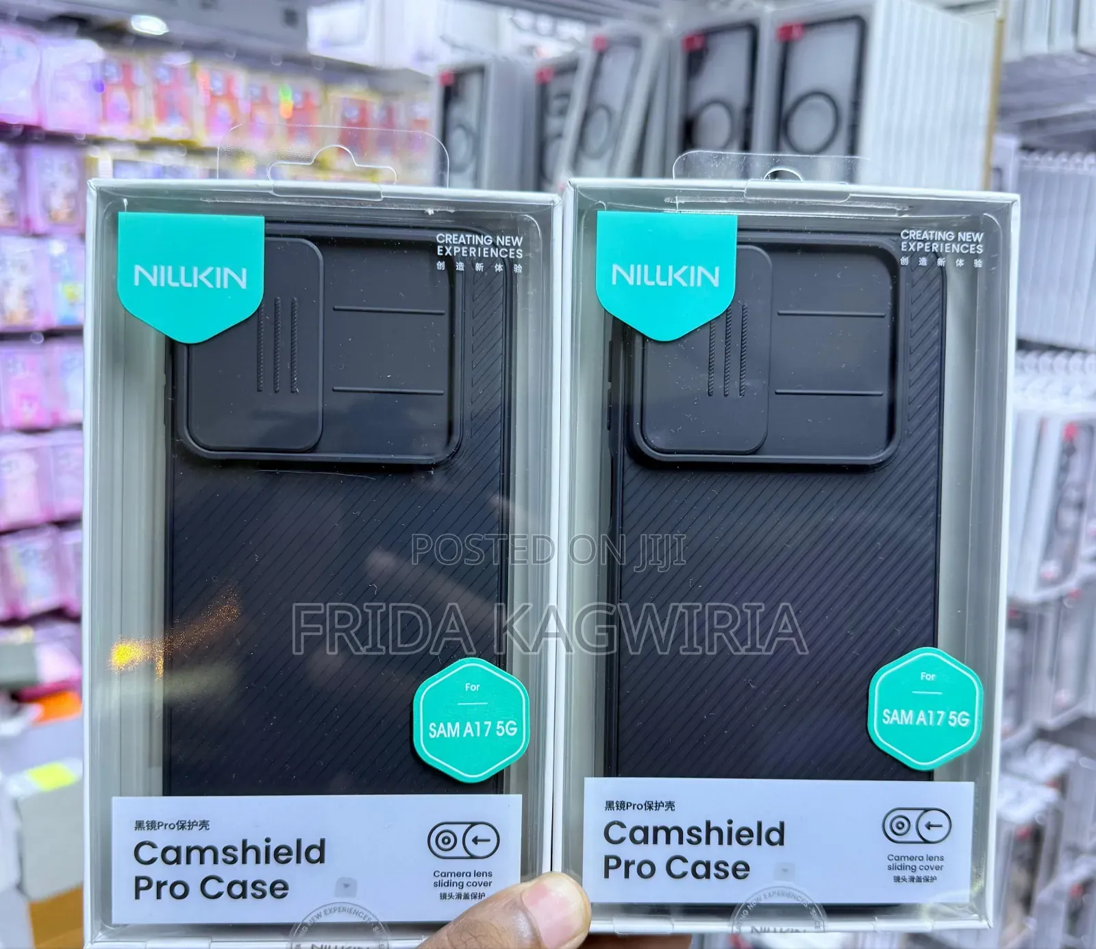Samsung A17 Nilkin Camshield Pro Back Cover