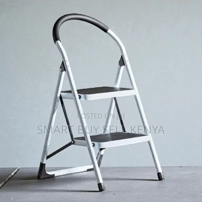 Heavy-Duty Reliable Quality Aluminum 2 Step Ladder Stepladder