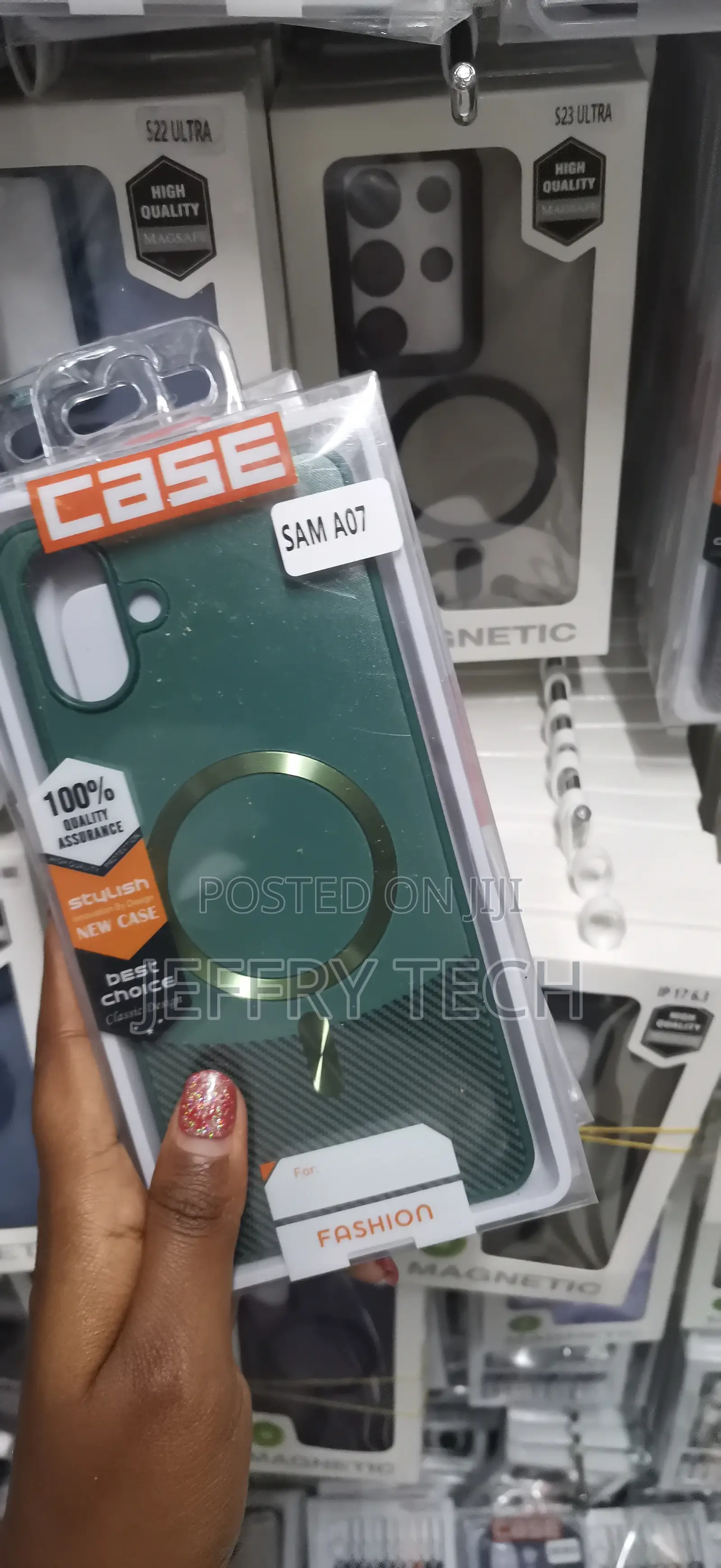 Axert Samsung Galaxy A07 Hard Tpu Case Compatible With Magsafe