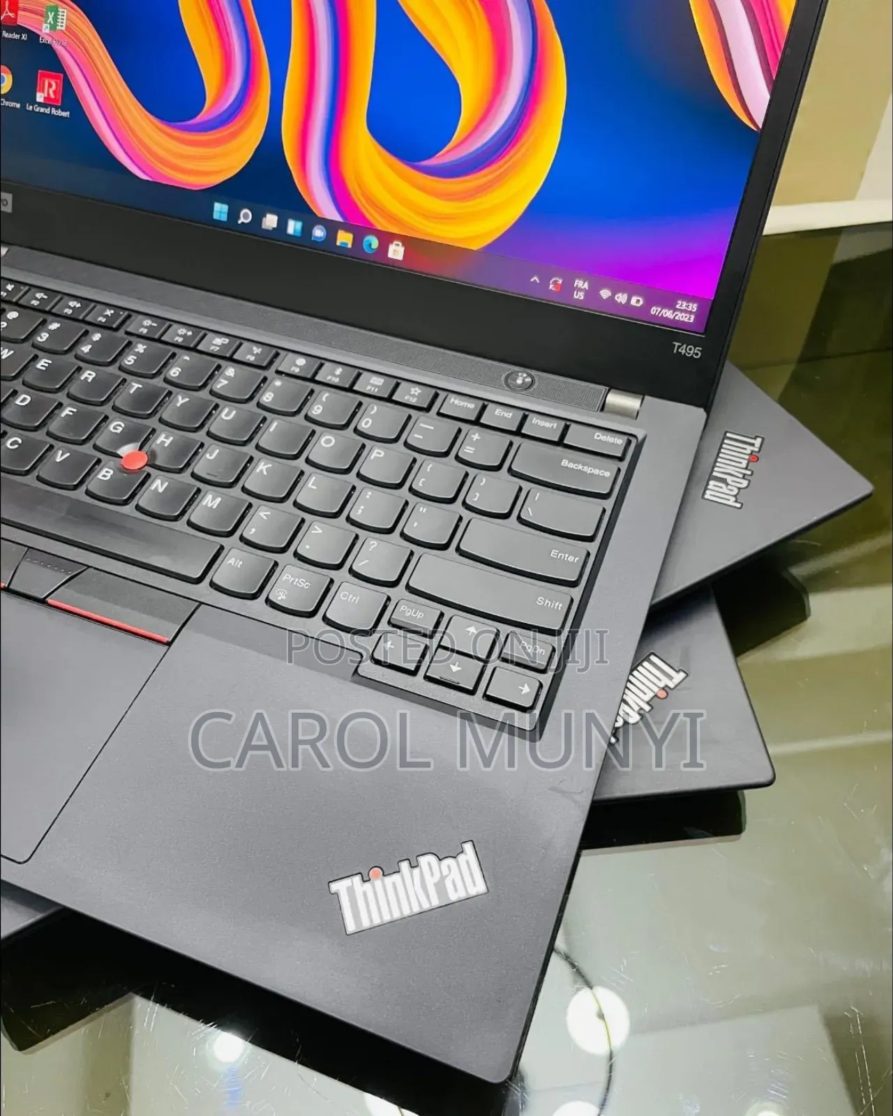 New Laptop Lenovo ThinkPad T495s 16GB Intel Core I5 SSD 256GB