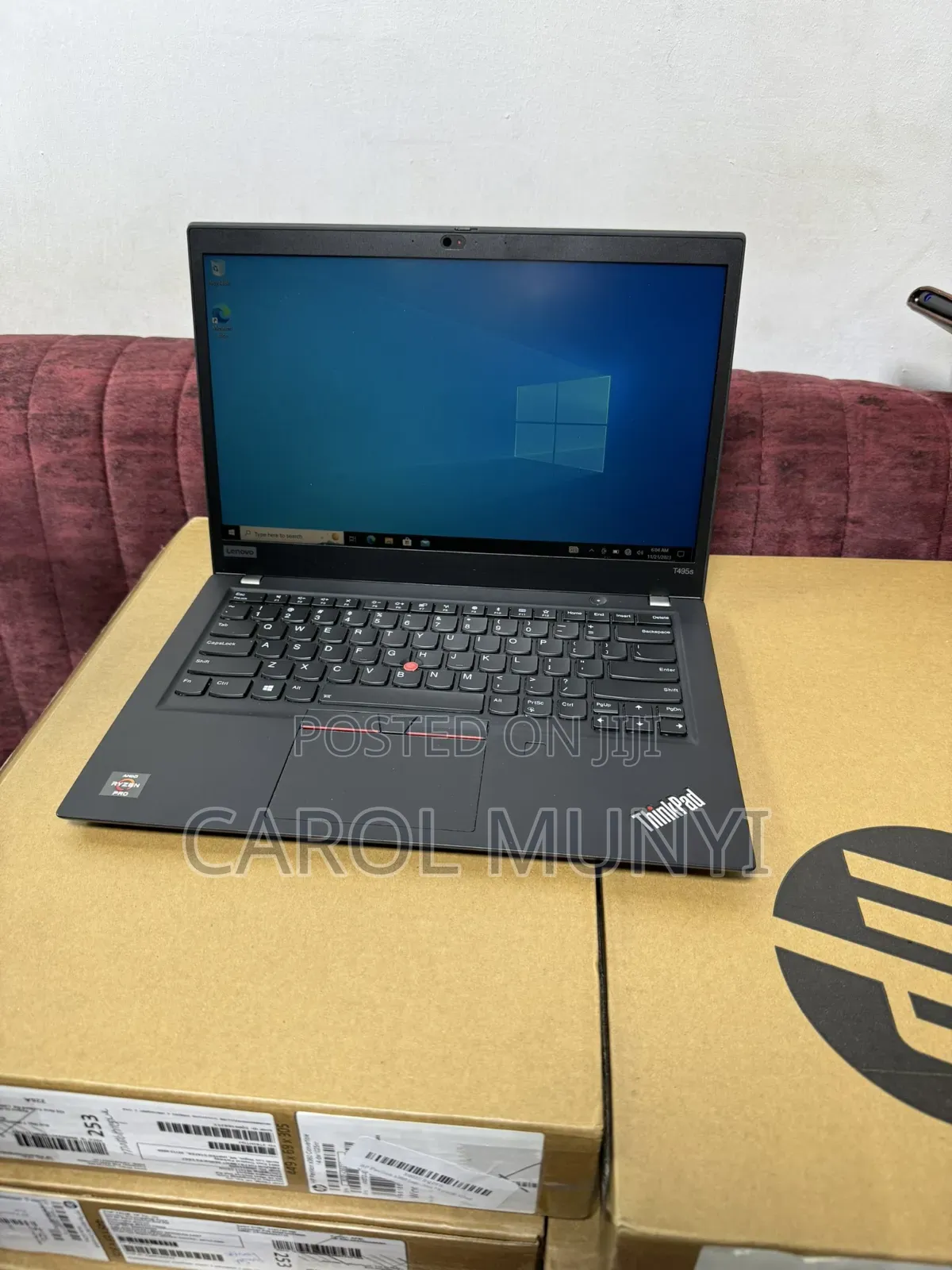 New Laptop Lenovo ThinkPad T495s 16GB AMD Ryzen 5 SSD 256GB
