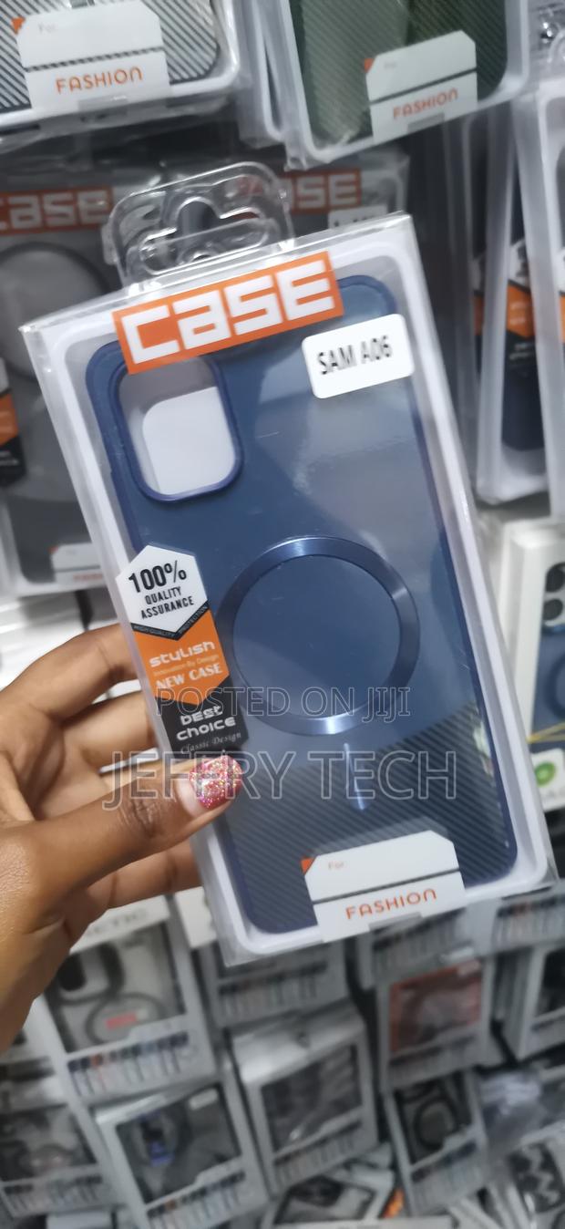 Qiweiqing Samsung Galaxy A06 Case Magnetic Compatible Hard Tpu Case - thumbnail 3