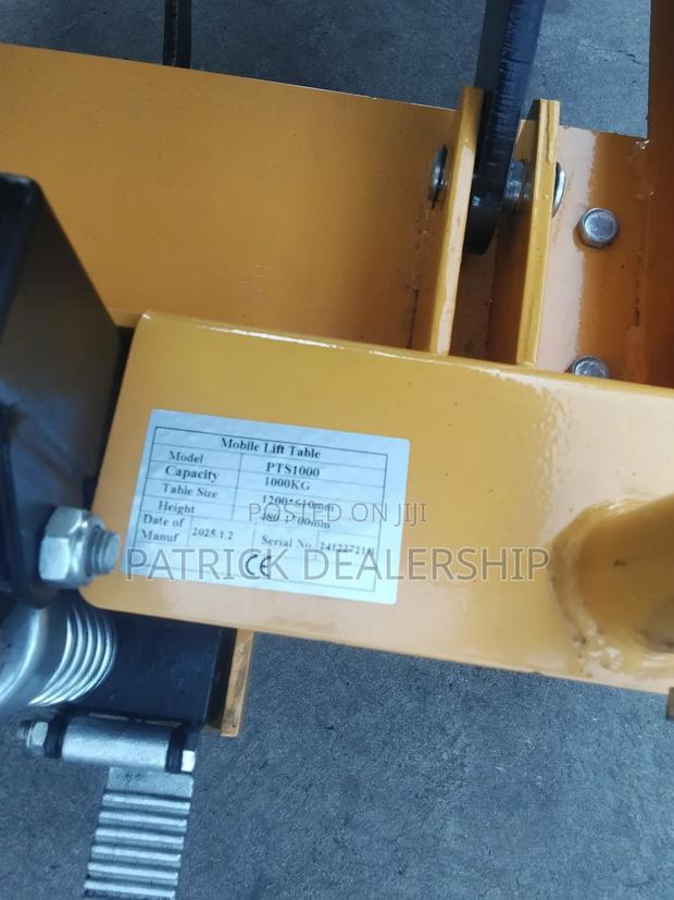 Hydraulic Table Lifter - main view