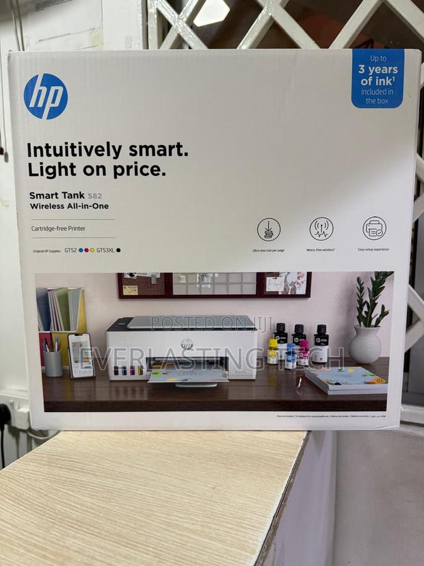 Hp Smart Tank 582 Wireless Ink-Jet Printer - main view