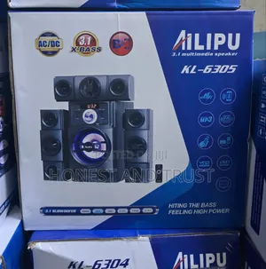 3.1ch Ailipu Homethearte Multimedia Speaker System Woofer