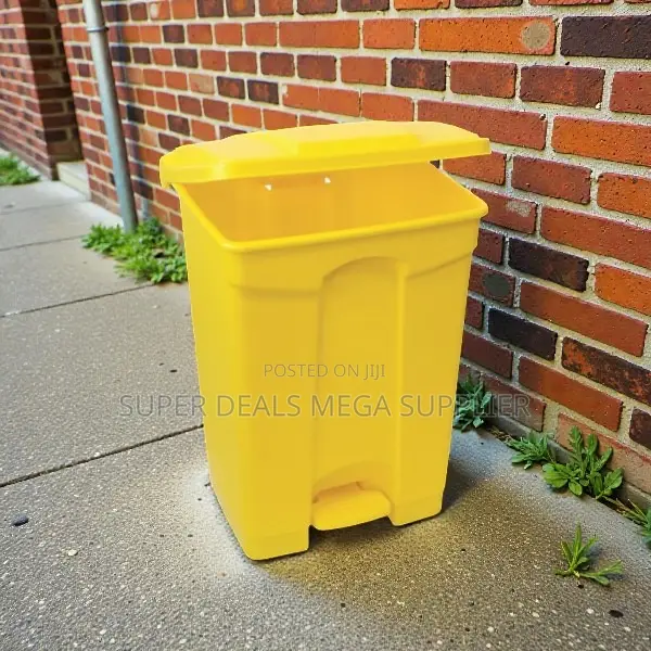 30l Hard Plastic Step Pedal Waste Garbage Dust Bin Ideal for Hotel Use