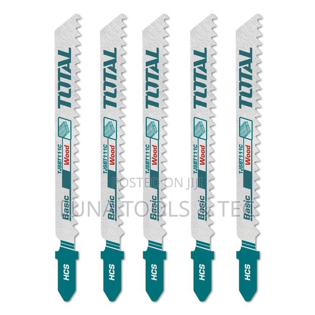 Total Tac51144d Jig Saw Blade for Wood 5pcs