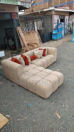 Seasonal Classic 6 Seater Bubble L Sofa