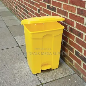 Restaurants Use 30l Hard Plastic Step Pedal Waste Garbage Dust Bin