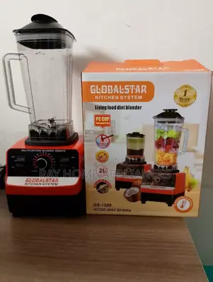 2 in 1 Globalstar Commercial Blender ( 1 Year Warrant)