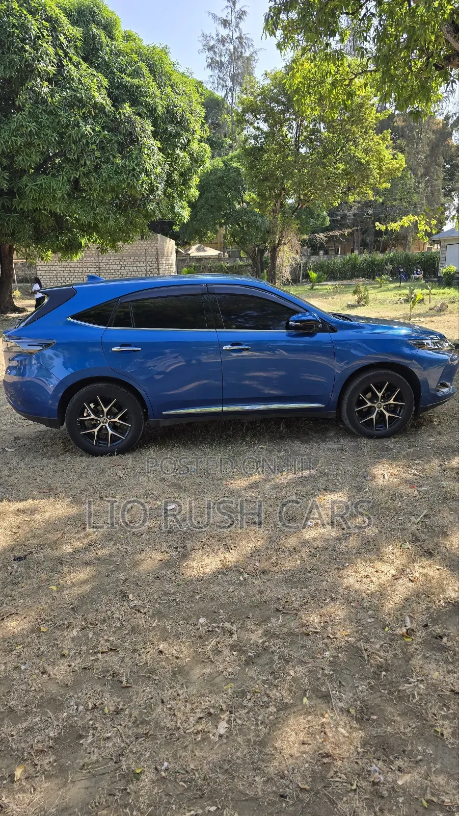 Toyota Harrier 2018 Blue