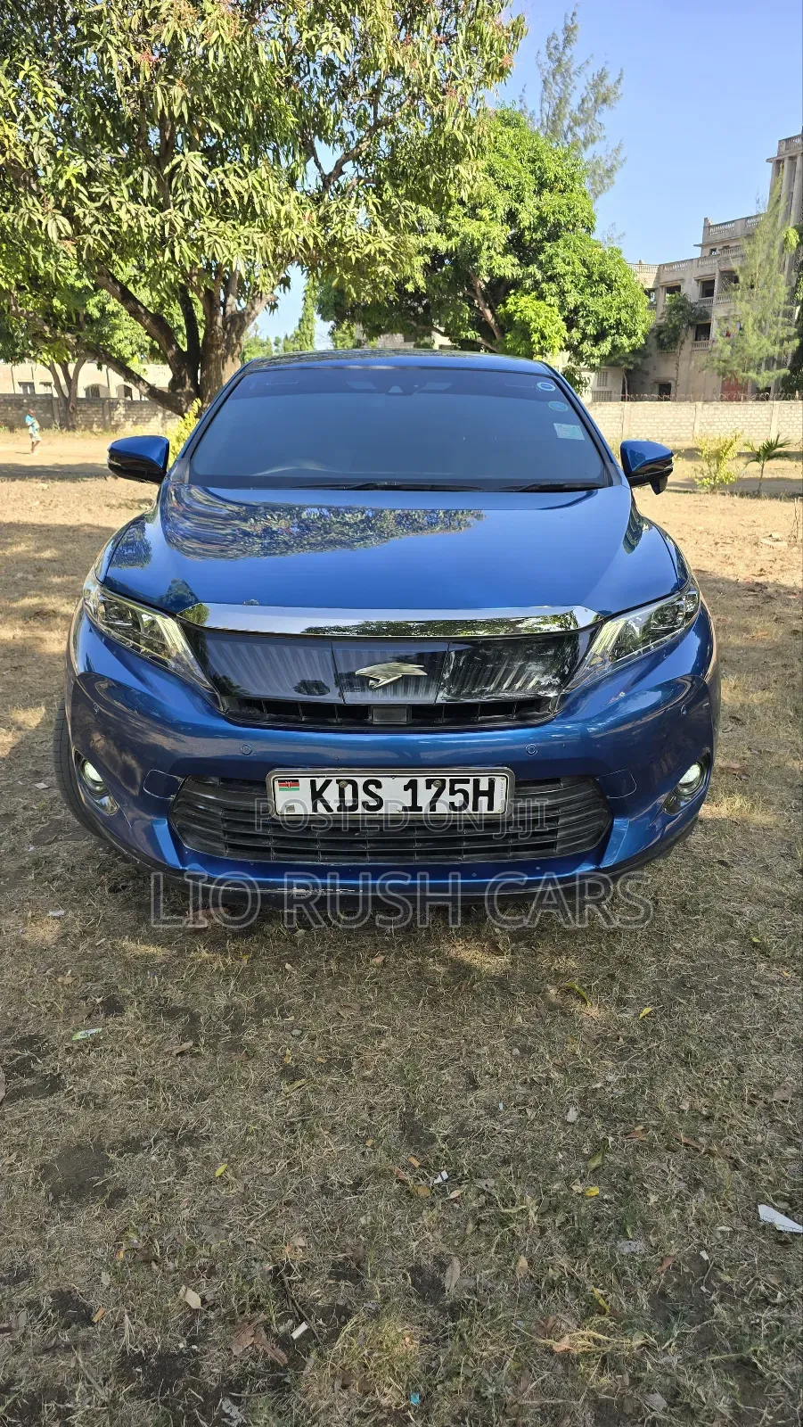 Toyota Harrier 2018 Blue
