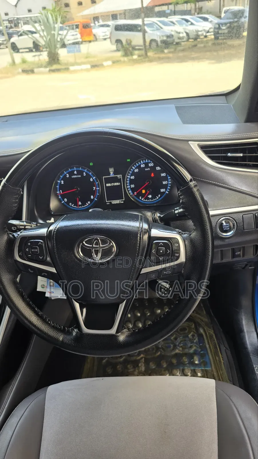 Toyota Harrier 2018 Blue