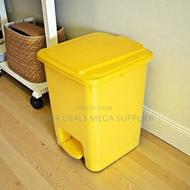 Efficient and Convenient 30l Plastic Step Pedal Waste Garbage Dust Bin