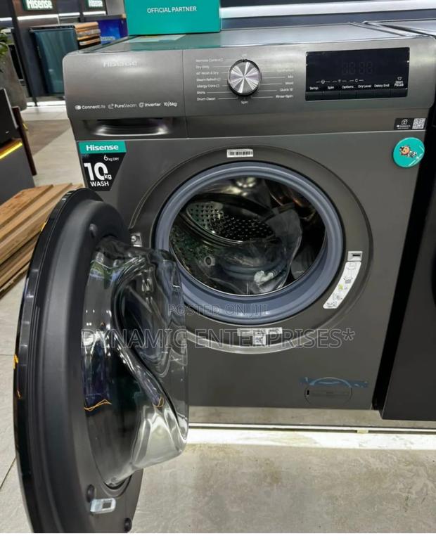 10kg Wash and Spin Front Load Washing Machine - main view