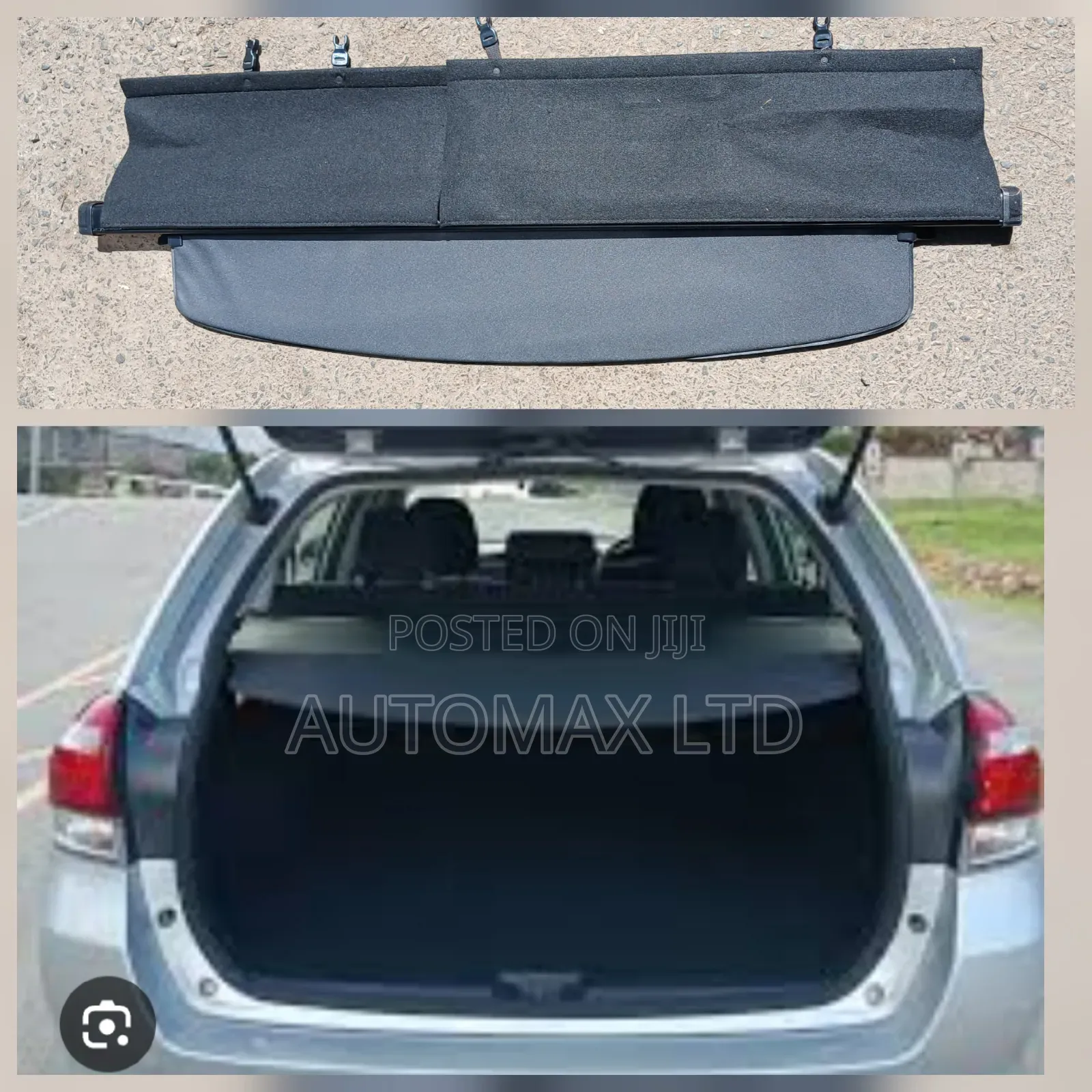 Toyota Fielder, Yr2018 Boot Cover (Tonneau)