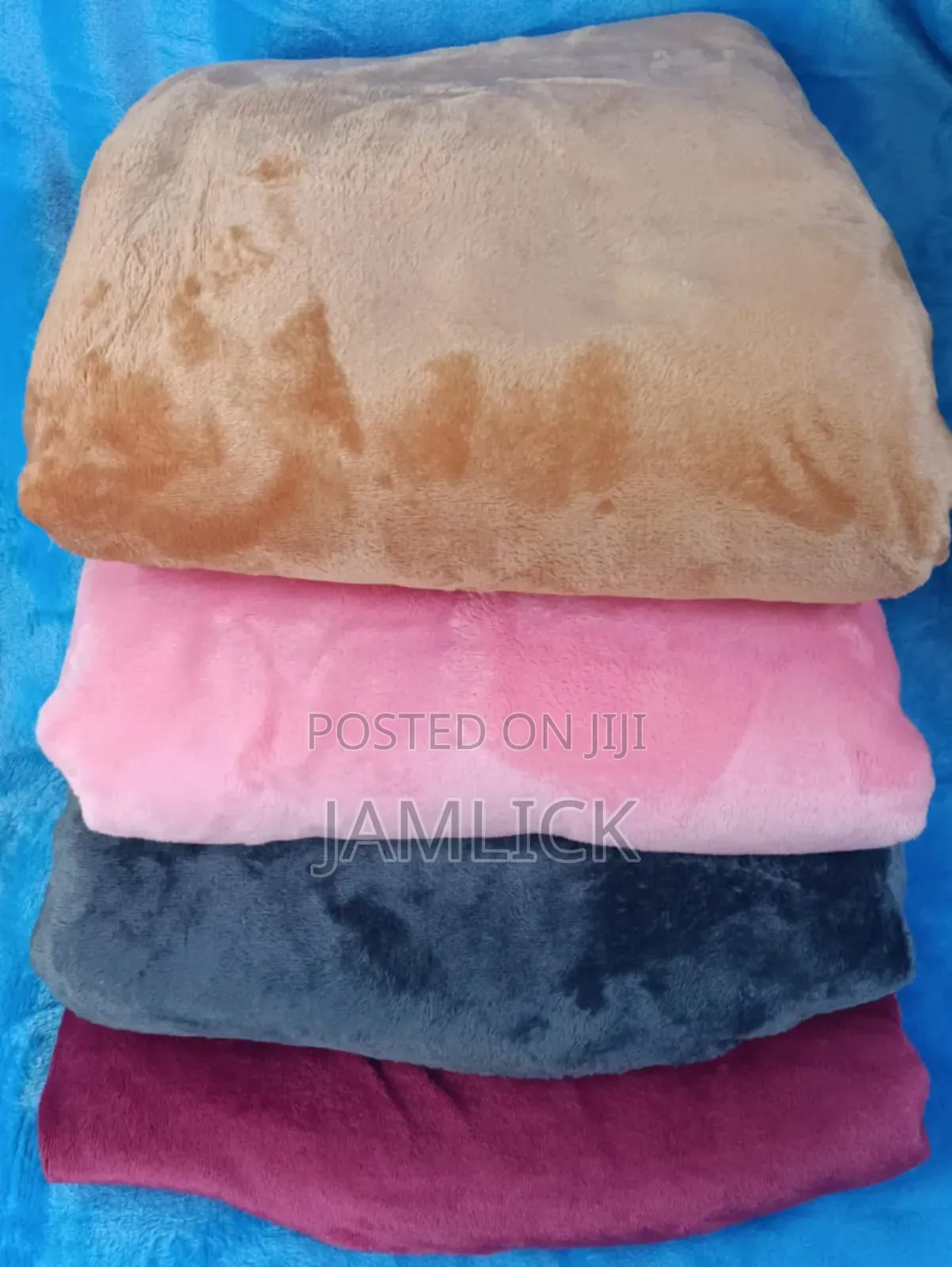 Plain Coral Fleece Throw Blanket –Tr