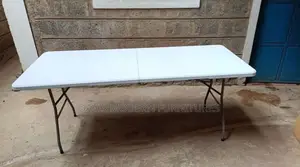 Versatile White Folding Table