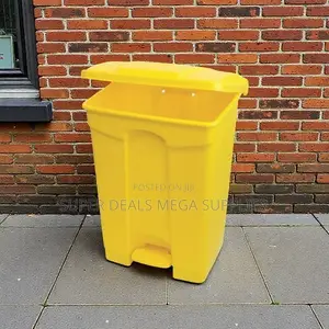 Quality 30l Hard Plastic Pedal Waste Bin for Home and Commercial Use