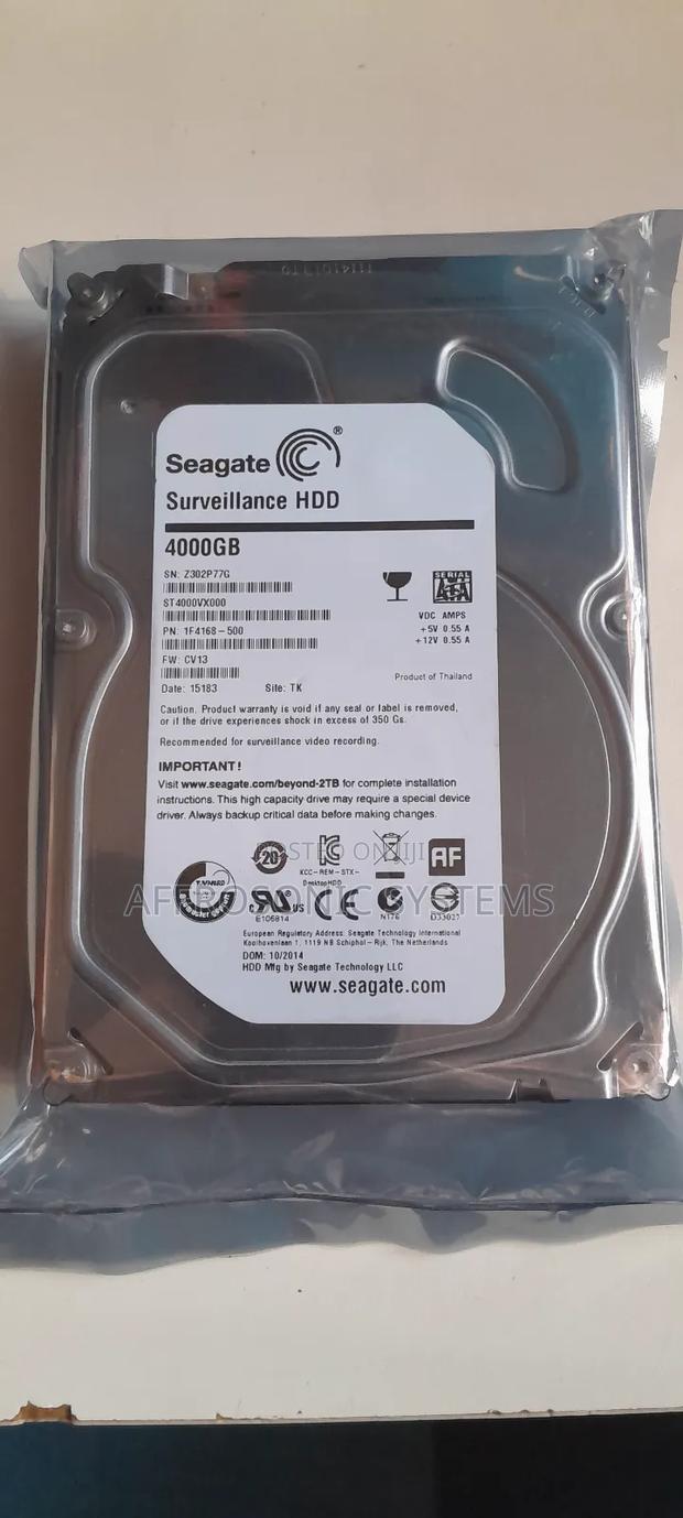 4 Terabyte Surveillance Hard Disk