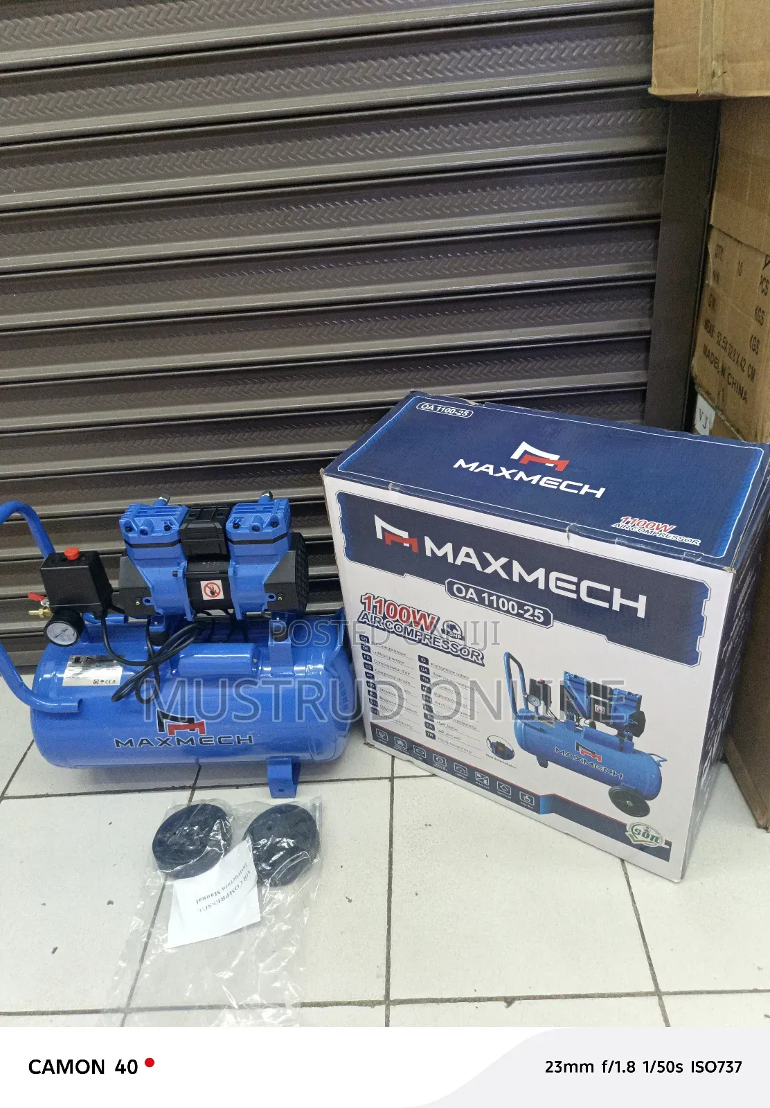 Oil Free 25l Compressor