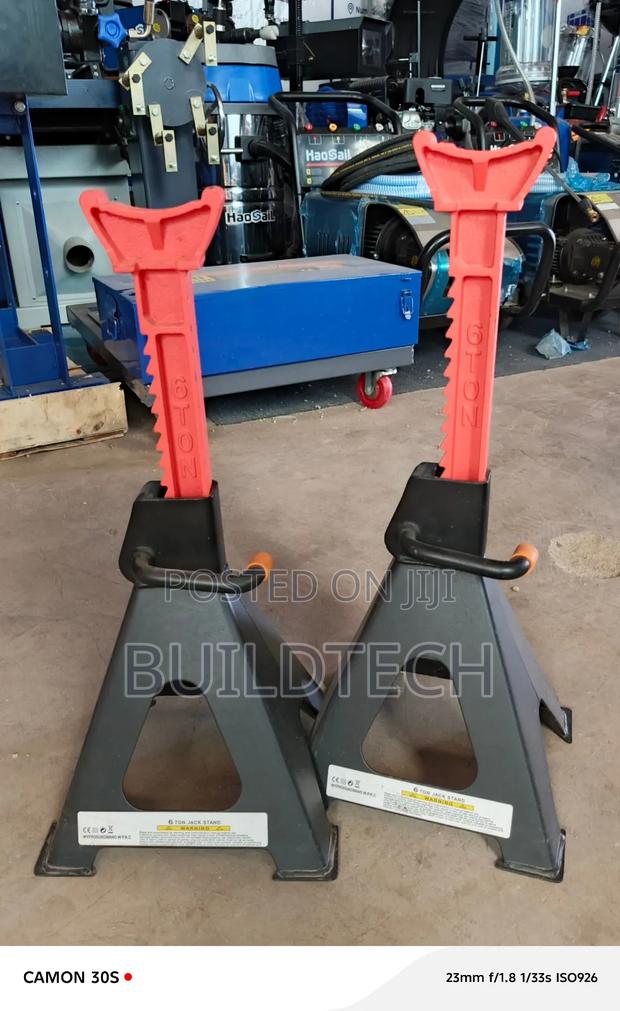 6 Tonne High Capacity Jack Stands - thumbnail 2