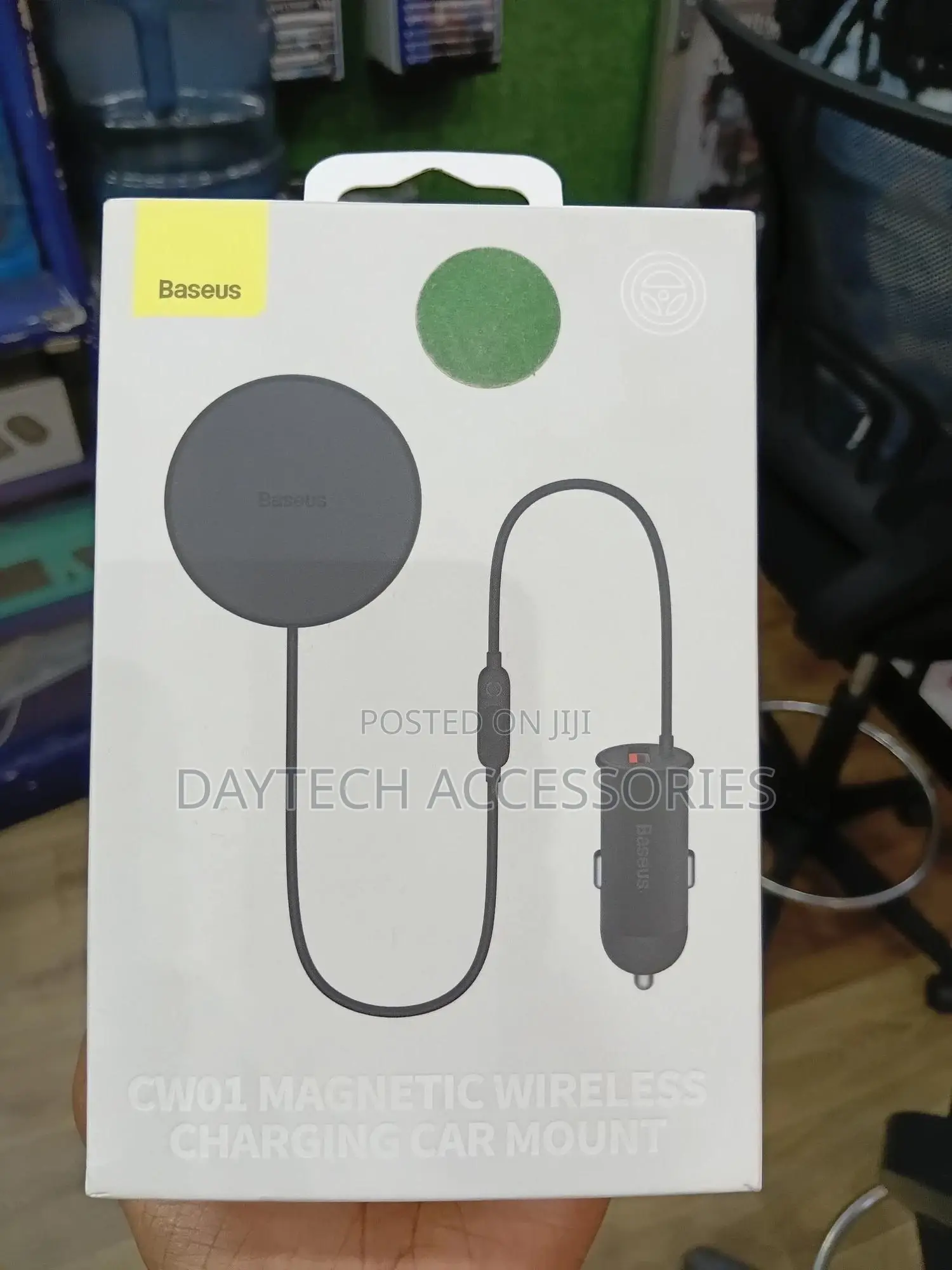 Baseus Cw01 Magnetic Wireless Charging Car Mount 40w