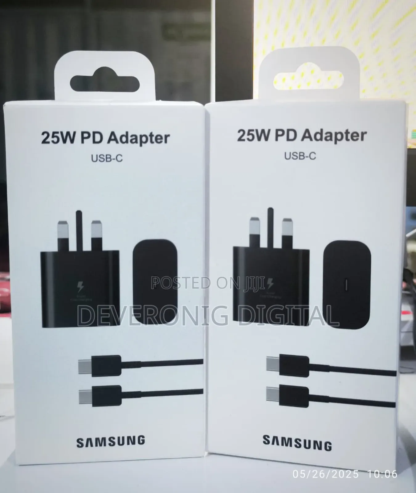 *25w Generic Samsung Complete Fast C-C Charger