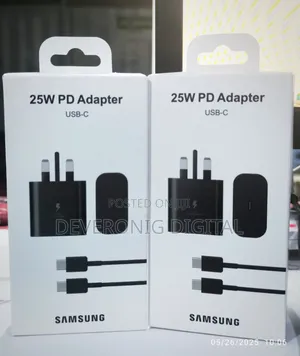 *25w Generic Samsung Complete Fast C-C Charger