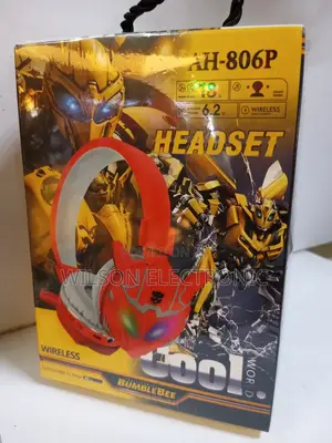 Kids Wireless Headphones. Bumblebee