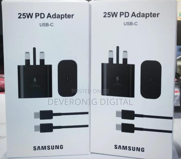 *25w Generic Samsung Complete Fast C-C Charger - thumbnail 3