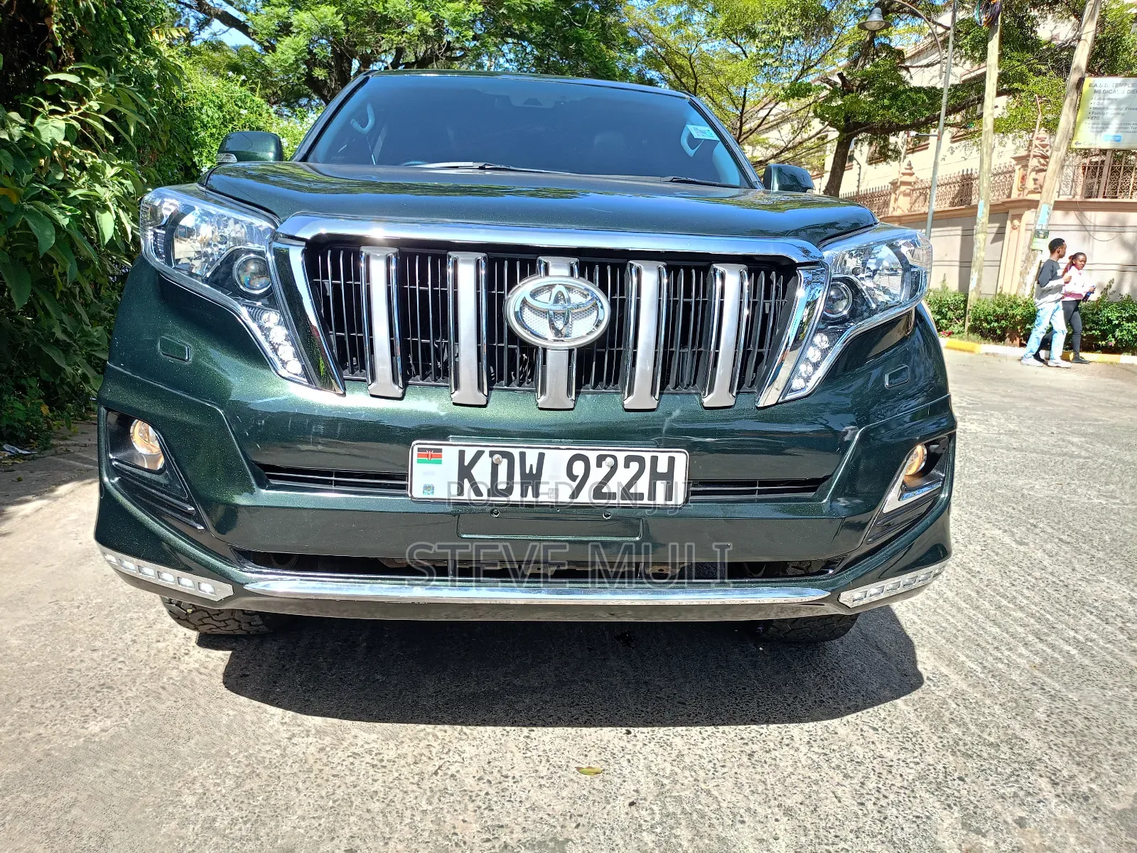 Toyota Land Cruiser Prado 3.0 D-4D (190 Hp) 7 seats 2014 Green