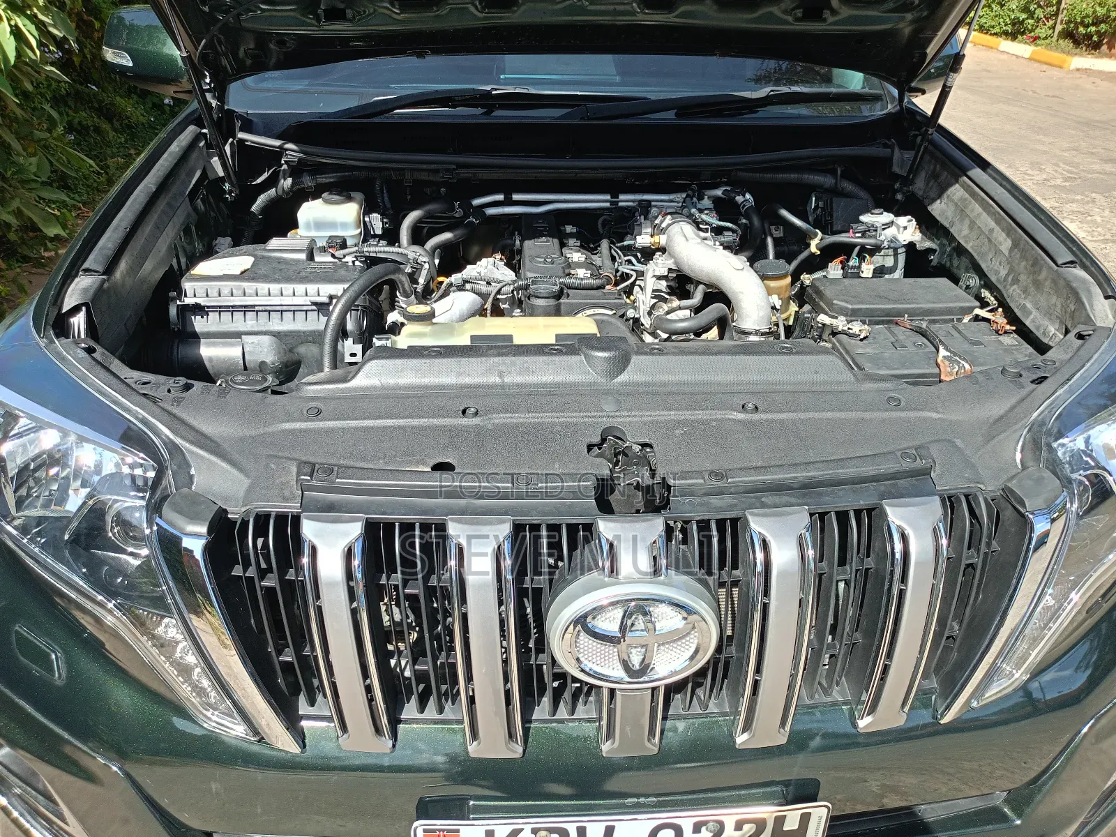 Toyota Land Cruiser Prado 3.0 D-4D (190 Hp) 7 seats 2014 Green