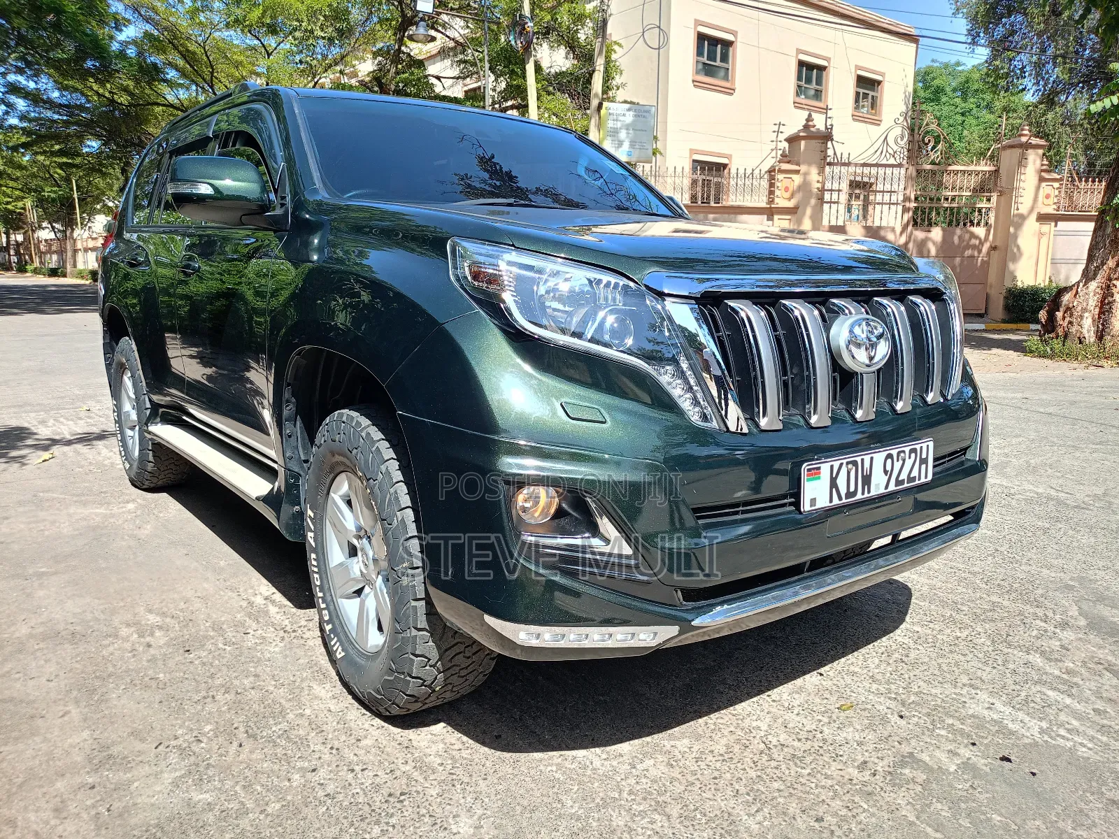 Toyota Land Cruiser Prado 3.0 D-4D (190 Hp) 7 seats 2014 Green