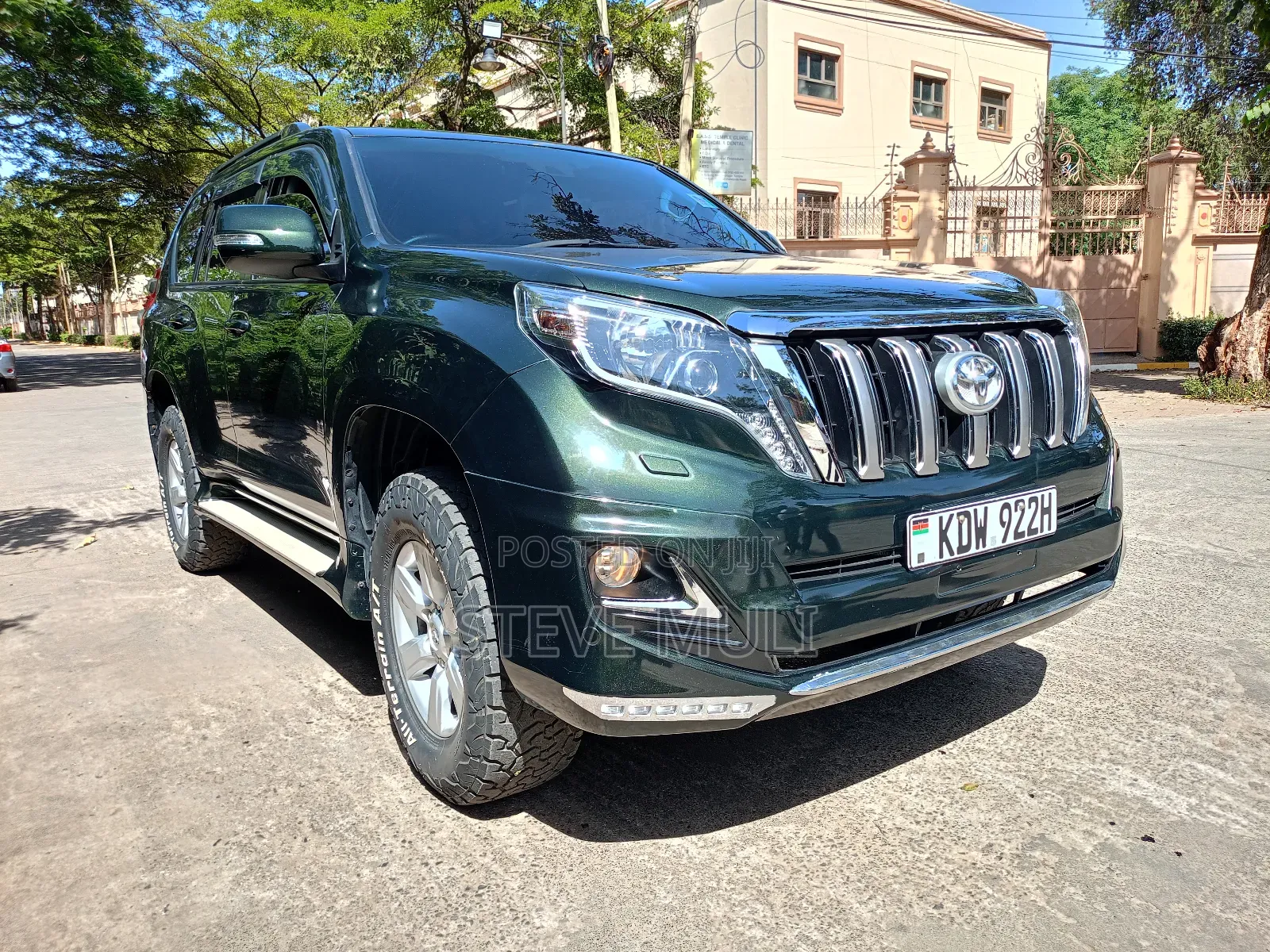 Toyota Land Cruiser Prado 3.0 D-4D (190 Hp) 7 seats 2014 Green