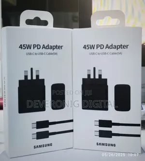 *Samsung 45w Pd Generic Complete C-C Charger