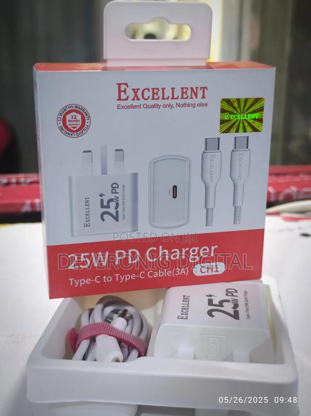 *Excellent 25w Pd C-C Complete Fast Charger* - thumbnail 2