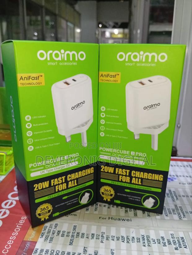 *Oraimi 20w Generic Micro Charger With C-C Port - main view